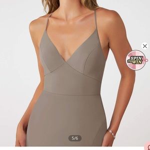 Azazie “Becca” Taupe Bridesmaid Dress